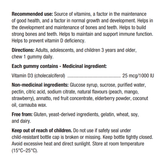 Vitamin D3 1000IU - 60 gummies